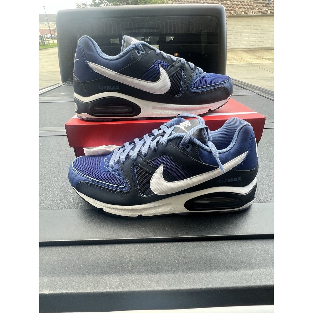 Nike Air Max Command Men's Size 9 Blue White Athletic Shoes 629993 410